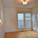 Dining area also has wood floors