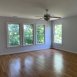Awesome, HUGE, Master bedroom-tons of windows, wood floors, ceiling fan, walk in closet, en suite bath & office!