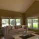 AWESOME family room-has ceiling fan, wood floors & great windows!
