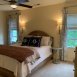 Both bedrooms are spacious & have ceiling fans.