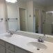 Primary bath has 2 sinks & 2 water closets!