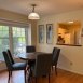 Dining area has a pass thru to the kitchen & great windows!