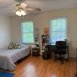  Both bedrooms are a great size and have wood type floors, ceiling fans, great closet space and their own bathroom!