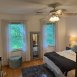 Both bedrooms are upstairs.