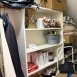 HUGE closet under stairs for storage